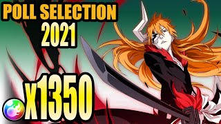 Bleach Brave Souls: Poll Selection: 2021 - Step-Up Summons - 1,350 Orbs