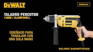 Taladro de Percusión y Rotación DEWALT 650 Watts DWD024