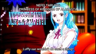 Vivi come back was awesome 💖🥰😚 |one piece episode 1106 English subtitles #onepiece#vivi#wopal#morgan