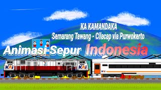 Kereta Kamandaka • Animasi Sepur🇮🇩