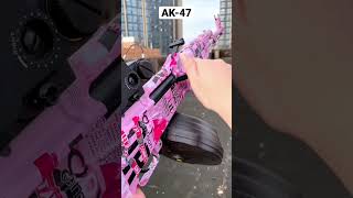 Who needs one to have some fun at this summer? #gelblaster #pink #akm #pubg #orbeez #caissatoy #fun