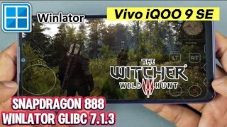 Vivo iQOO 9 SE test The Witcher 3 Winlator Emulator Android Mobile