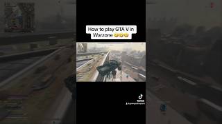 HOW to PLAY GTA V in Call of Duty… #shorts #gaming #subscribe #cod #mwii #war #viral