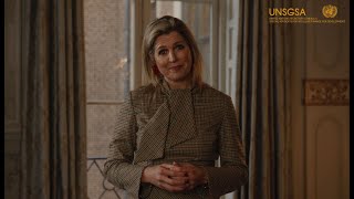 UNSGSA Queen Máxima Pre-Recorded Remarks at GSMA State of the Industry Report on Mobile Money Launch