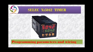 Selec timer XT5042 programming and setting(in hindi).#selectimer  #xt5042timer