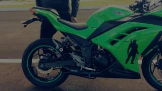 Ninja 300 Escapamento Firetong modelo Willy Made