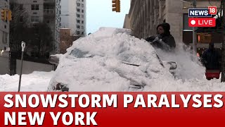 New York Snowstorm LIVE Updates | Emergency Declare In New York Amid Snowstorm | US News | N18G