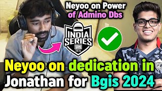 Neyoo on dedication in Jonathan for Bgis 🚨 Power of Admino Dbs and GodL trial ✅