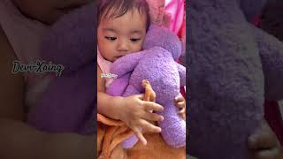 Devi is putting baby you to sleep #baby #funny #shorts