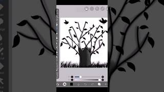 How To Draw a Tree In Ibis Paint X