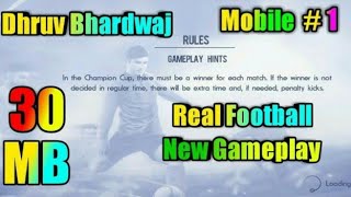 Real Football In Android Full Gameplay ⚽ # 1