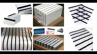 Magnetic Tape Laying Machine For Ppaer Sheet Paper Cards Magnetic Stripe Applicator