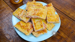 Закуска из слоеного теста. Обожают буквально все! The best appetizer recipe