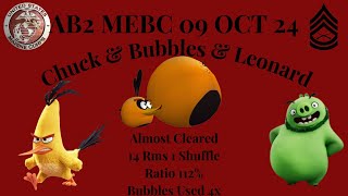 Angry Birds 2 AB2 Mighty Eagle Boot Camp MEBC 9 Oct 24-with 3 extra birds. 15 rooms. Bubs 4x