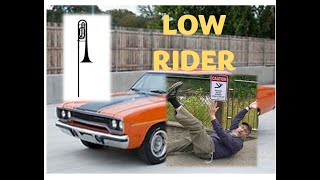 Low (Note) Rider Please subscribe