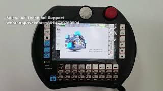 3 LNC training video robot startup operation steps#weldingrobot #LNC training