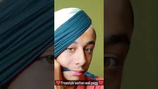 wattan wali pagg easy way 🤩🤩 || #dastar #sardari #shorts #viral #trending .