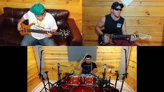 MAUS BOCADOS - DRUM COVER - (RAFHINHA POLIDORO) Part. THALES VINICIUS e PAULIM GUITA