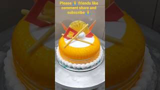 orange cake for birthday decorating ideas/#cake #orange #making #yummy #sotasty#tasty #shorts