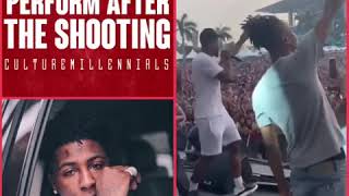 NBA YoungBoy Perform After Shooting (Full Video)