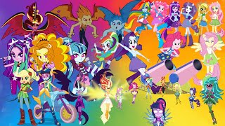 Todas as transformações de Equestria Girls (Filmes)