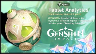 Genshin Impact: Tablet  Analytics | Short Story | Event