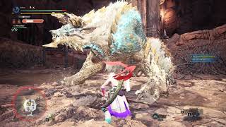 MHW:IceBorne Hunt Zinogre Long Sword Solo