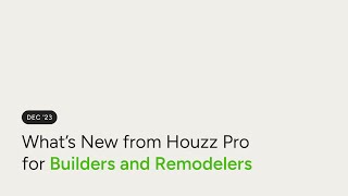 Dec '23 | What's New for Builders and Remodelers