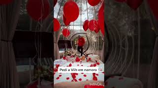 Pedido de namoro Eliezer e Viihtube #romantic #famosos #viihtube #namoro