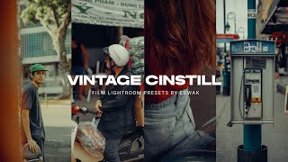 Learn how to achieve that vintage cinstill film look with just a few clicks!