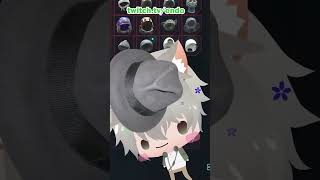 VTUBER TIPS FEDORA #shorts #vtuber #fedoracat #chibi