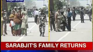 Sarabjit Singh's family returns to India from Pakistan