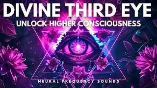 Third Eye Activation - Pineal Gland Activation Of The Observer • 963 Hz Frequency of God