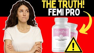 FemiPro - FemiPro Review [18,000 People Approved] - FemiPro Works? FemiPro FDA? #review