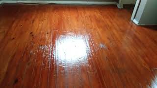 How to stain hardwood floors without sanding