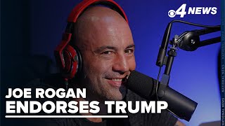 Joe Rogan endorses Trump just before Election Day