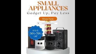 🍳 Small Appliances: Big Help, Tiny Price! 🔥