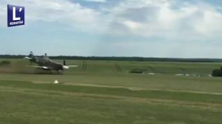 11/06/2017 - Spitfire - F-AZJS - Longuyon - Villette Airport (LFGS) - France - Plane crash