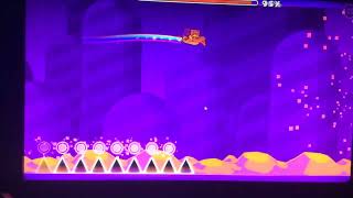 A short geometry dash gameplay