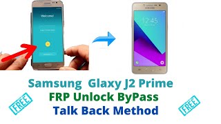 how to Remove Samsung Glaxy J2 Prime FRP Lock | Google Account Remove Without PC 2021