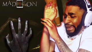 MeekAlo Gets Warned And Still Plays This Horror Game | MADiSON