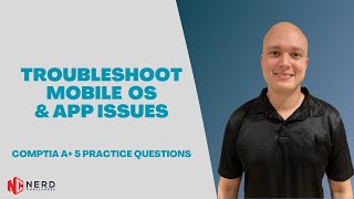 CompTIA A+ 220-1102 - Practice Questions - Domain 3.4 - Troubleshoot Mobile OS and App Issues