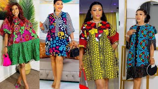 Stylish and Trendy Ankara Styles for African Women |Short Gown Inspiration