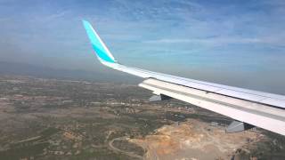 Eurowings A320-200SL landing Valencia