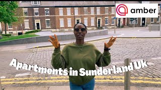 MINI TOUR OF AMBER ACCOMMODATION IN SUNDERLAND UK 🇬🇧 🏠+ How to book accommodation| MonnyLagos