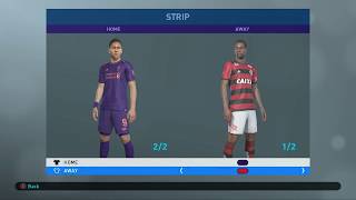 PES 2019 PC Liverpool x Flamengo demo