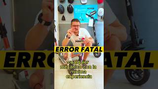 Nunca hagas esto para quitar ruido bisagra, ajustar holgura patinete Xiaomi #afix #taller #escooter