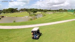 SimToo drone: Changi NSRCC new course hole 1