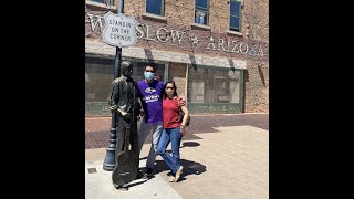 Standing On the Corner of Winslow Arizona