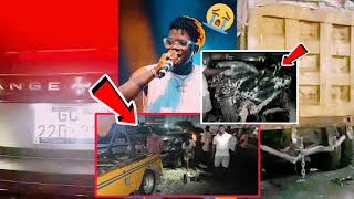 Kuami Eugene Narrowly Escaped a  F.atal Acc!.dɛn.t After His Car Rammed into a Tipper Track